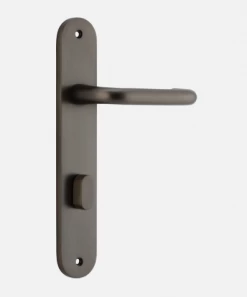 Door Handles & Levers IVER DOOR LEVER OSLO OVAL BACKPLATE