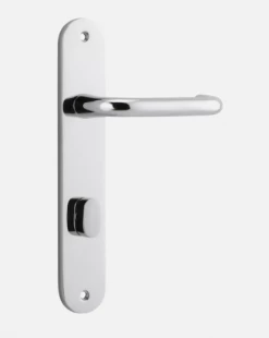 Door Handles & Levers IVER DOOR LEVER OSLO OVAL BACKPLATE