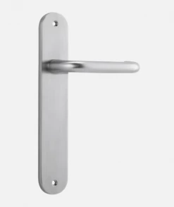 Door Handles & Levers IVER DOOR LEVER OSLO OVAL BACKPLATE