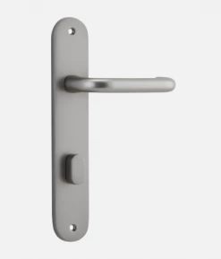 Door Handles & Levers IVER DOOR LEVER OSLO OVAL BACKPLATE