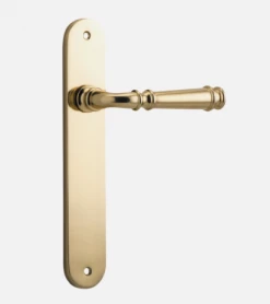 IVER DOOR LEVER VERONA OVAL BACKPLATE Door Handles & Levers