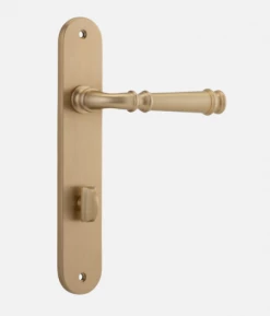 IVER DOOR LEVER VERONA OVAL BACKPLATE Door Handles & Levers