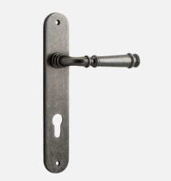 IVER DOOR LEVER VERONA OVAL BACKPLATE Door Handles & Levers