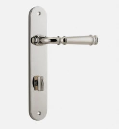 IVER DOOR LEVER VERONA OVAL BACKPLATE Door Handles & Levers