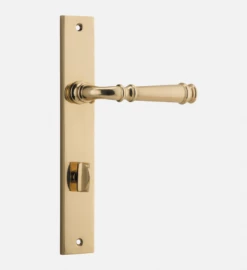 IVER DOOR LEVER VERONA RECTANGULAR BACKPLATE Door Handles & Levers