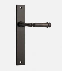 IVER DOOR LEVER VERONA RECTANGULAR BACKPLATE Door Handles & Levers