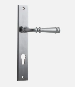 IVER DOOR LEVER VERONA RECTANGULAR BACKPLATE Door Handles & Levers