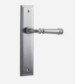IVER DOOR LEVER VERONA STEPPED BACKPLATE Door Handles & Levers