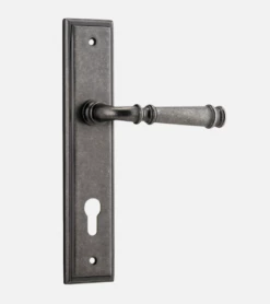 IVER DOOR LEVER VERONA STEPPED BACKPLATE Door Handles & Levers