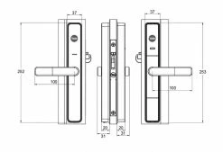 Digital Locks YALE UNITY SECURITY DOOR LOCK SILVER WITH CONNECT BRIDGE AND KEYPAD 7 Digital Locks YALE UNITY SECURITY DOOR LOCK SILVER WITH CONNECT BRIDGE AND KEYPAD