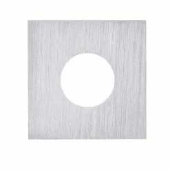 LOCKWOOD VELOCITY 55MM SQUARE ROSE TRIM PASSAGE (PAIR) Handles & Hardware