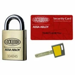 Vic Power Industry Locks VICTORIAN POWER INDUSTRY (VPI) LOCK - LOCKWOOD 334B PADLOCK