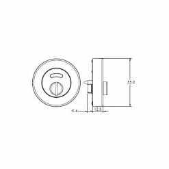 LOCKWOOD VELOCITY PRIVACY INDICATING EMERGENCY TURN VSR8