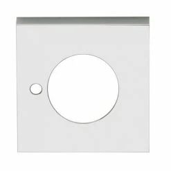 LOCKWOOD VELOCITY SQUARE ROSE TRIM PRIVACY (PAIR)