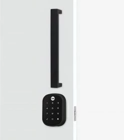 YALE ASSURE SL ENTRANCE SET MATT BLACK WITH PULL HANDLE Digital Locks