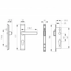 AUSTRAL ELEGANCE XC SECURITY DOOR LOCK Locking Solutions