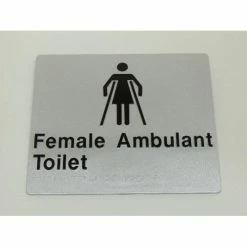Tim The Sign Man FEMALE AMBULANT TOILET SIGN