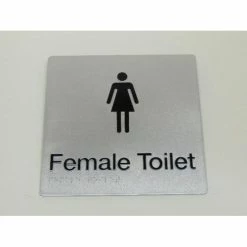 Tim The Sign Man FEMALE TOILET SIGN