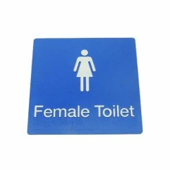 Tim The Sign Man FEMALE TOILET SIGN