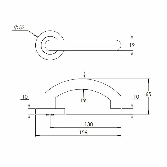 MADINOZ URBAN ROUND ROSE LEVERSET MDZ L60T 3 MADINOZ URBAN ROUND ROSE LEVERSET MDZ L60T