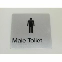 Tim The Sign Man MALE TOILET SIGN Toilet & Shower Signage