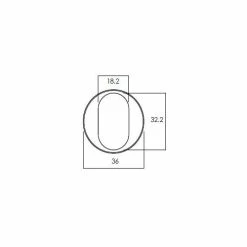 Handles & Hardware LOCKWOOD ROBERT WATSON ESCUTCHEON (MTO)