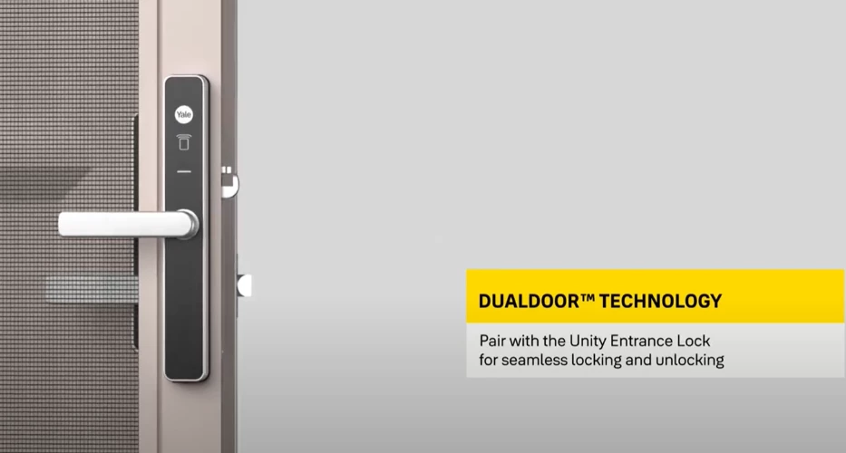 Digital Locks YALE UNITY SECURITY DOOR LOCK SILVER WITH CONNECT BRIDGE AND KEYPAD 2 Digital Locks YALE UNITY SECURITY DOOR LOCK SILVER WITH CONNECT BRIDGE AND KEYPAD